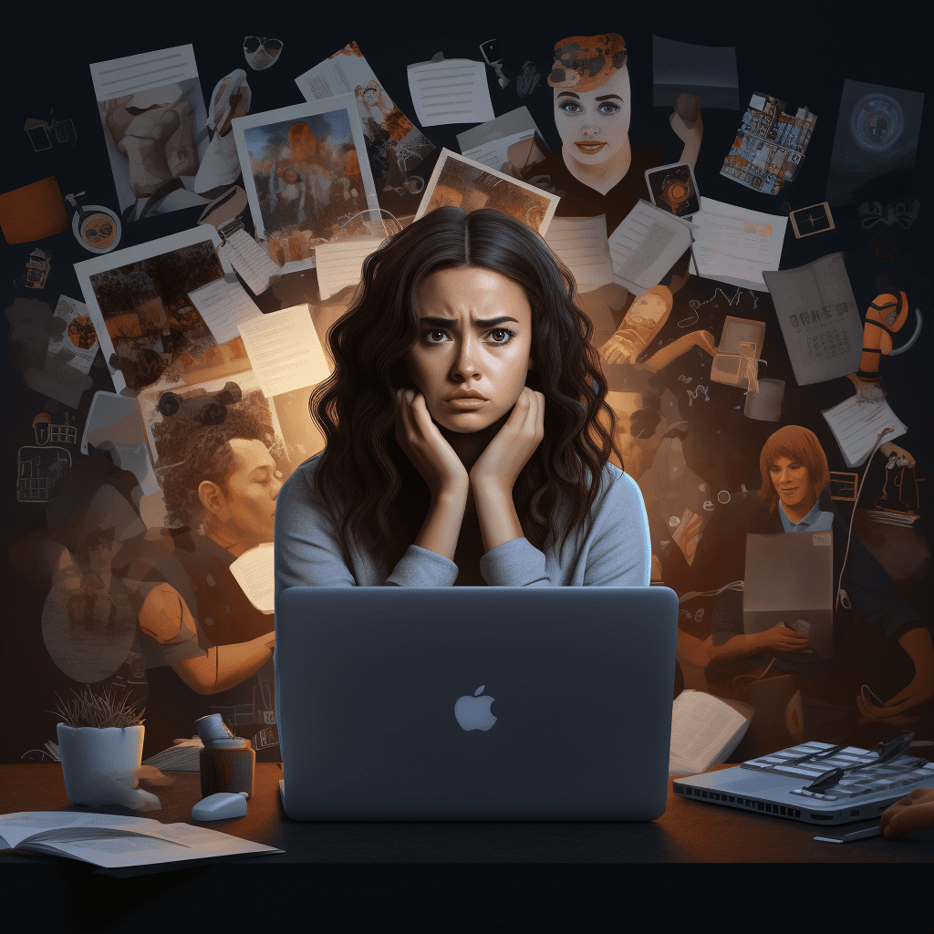 women looking frustrated